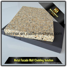 Marbleizing Aluminum Facade Panels Aluminum Cladding Price